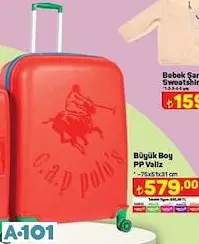 BÜYÜK BOY PP VALİZ/BAVUL BÜYÜK BOY PP VALİZ/BAVUL